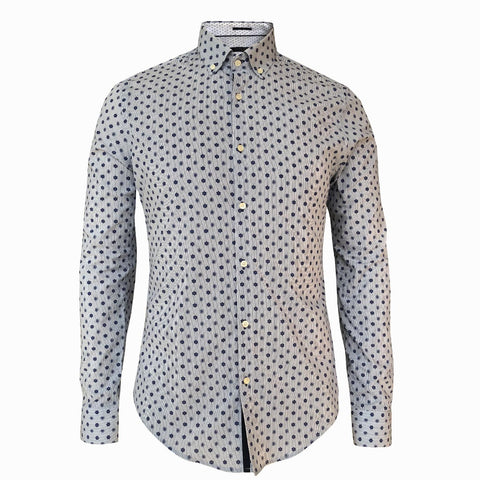 LUXE HOMME SELECT - Premium Oxford Long Sleeve Shirt (Conroy ...