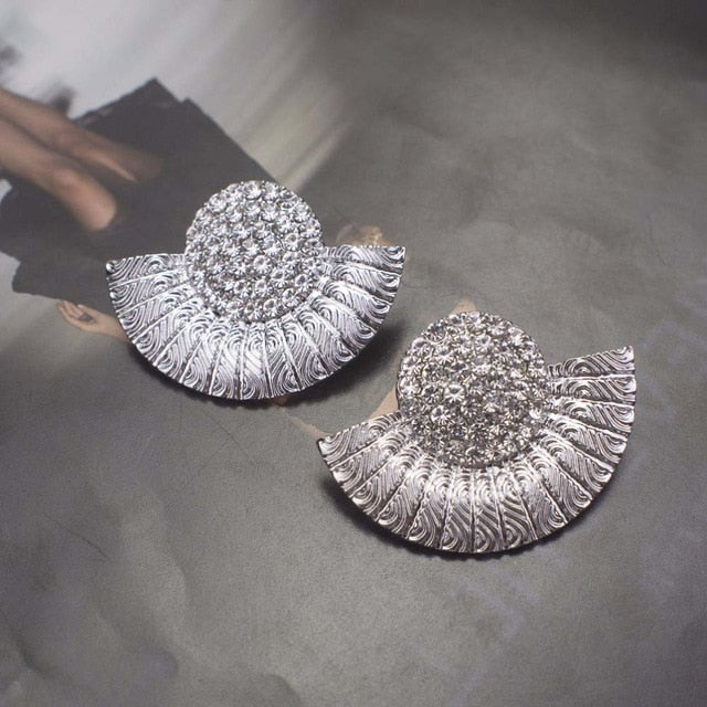 zara silver earrings