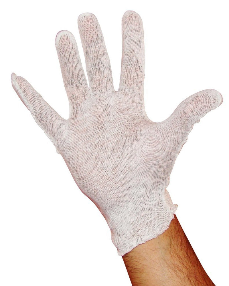Gloves Louis Vuitton White size Not specified International in Cotton -  27475971