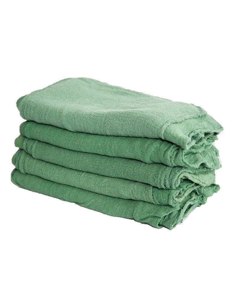 GREEN LIFESTYLE White Shop Towels 12x14, 50 Pack, 100% Cotton Super  Absorbent & Durable Shop Rags, Reusable Shop Rags Bulk, Multipurpose  Cleaning Towels for Automobiles, Industries, Garage and Home 