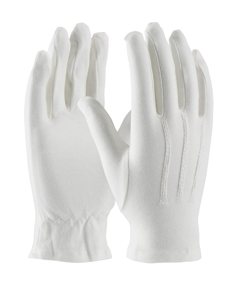 Formal 100% Cotton Parade White Gloves - saraglove.com