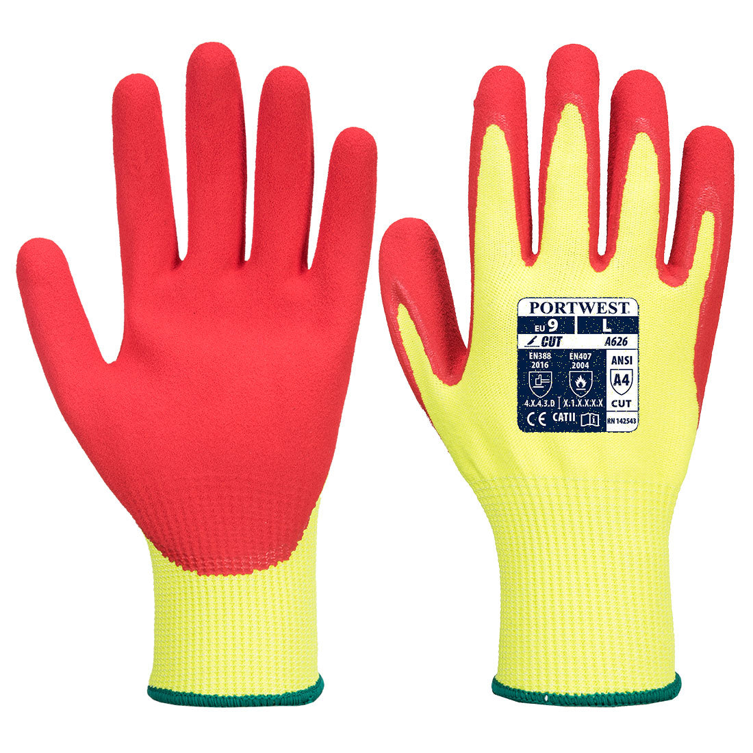 ANSI/ISEA 105-2016 A7 PU Coated CR Gloves