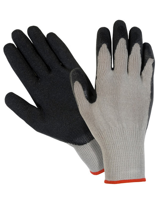 gray cotton gloves