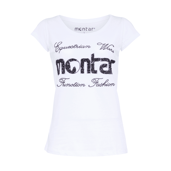 Ladies T-Shirt with sequin by Montar (CLEARANCE) €11.40 – Just Riding