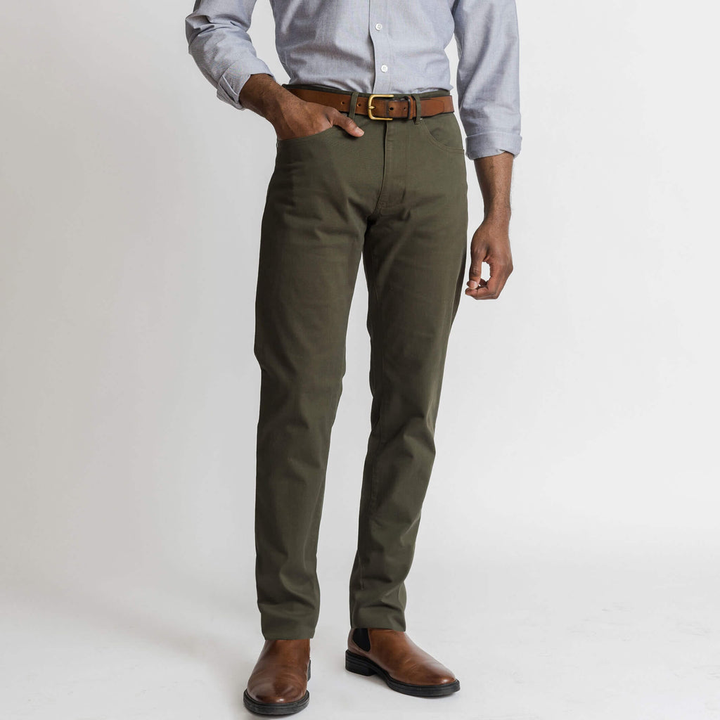 The Tan Franklin 5 Pocket Custom Pant – Ledbury