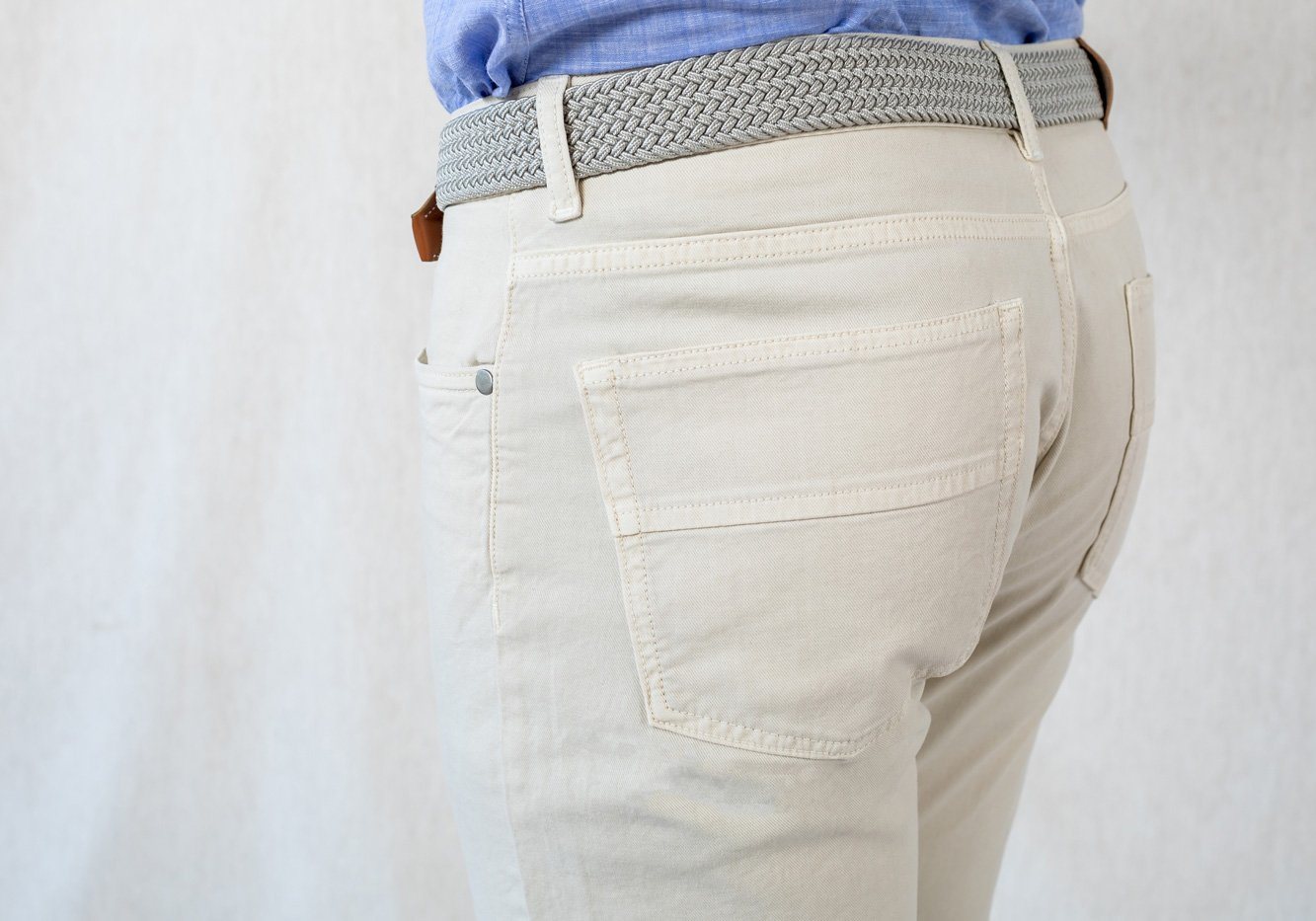 The Stone Franklin 5-Pocket Washed Twill Pant
