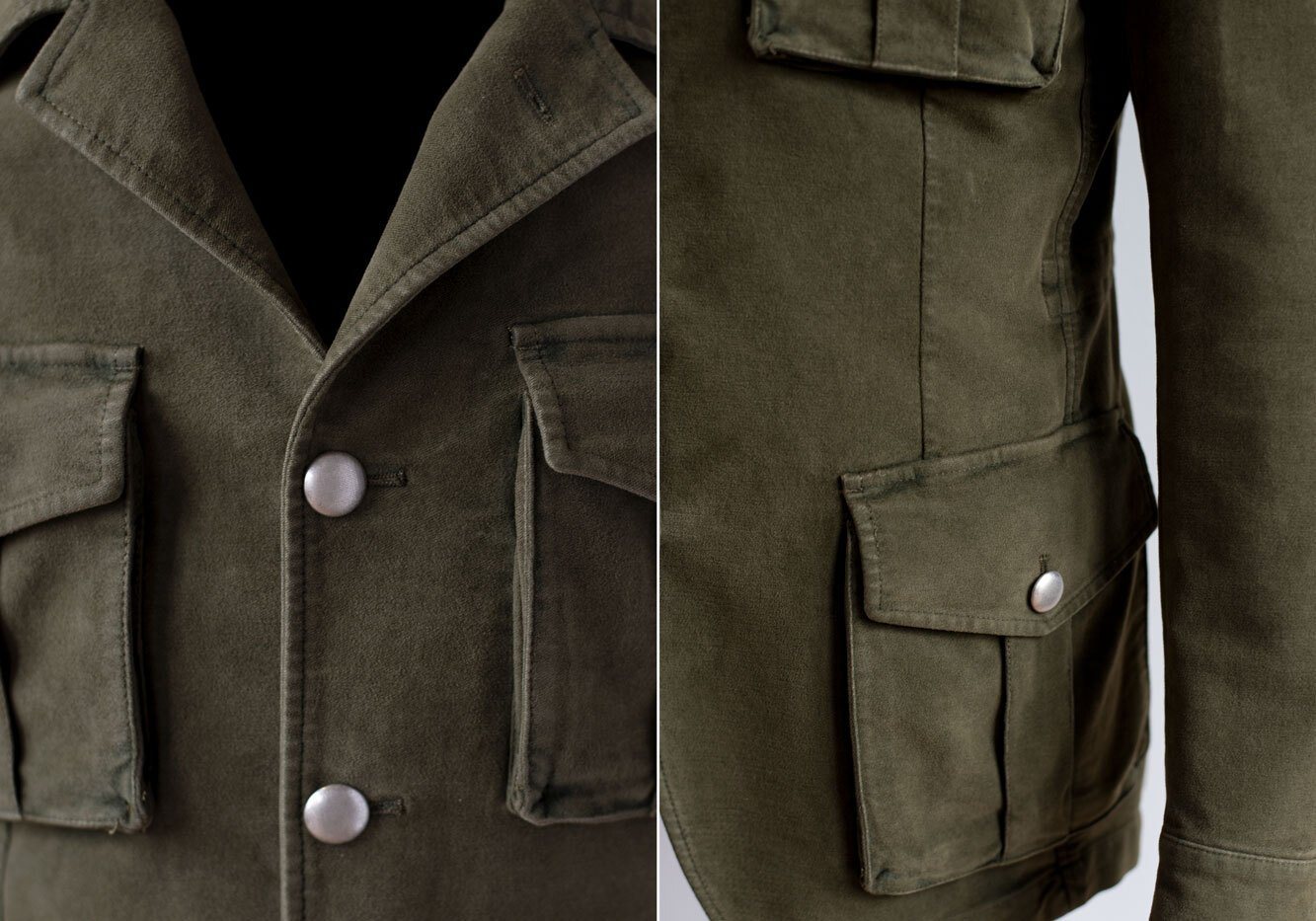 The Dark Olive Westfield Safari Jacket