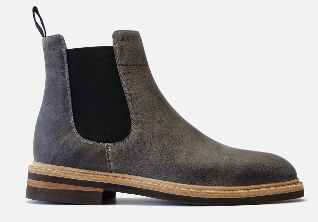 Tangier Gray Kingstowne Kudu Leather Boot – Ledbury