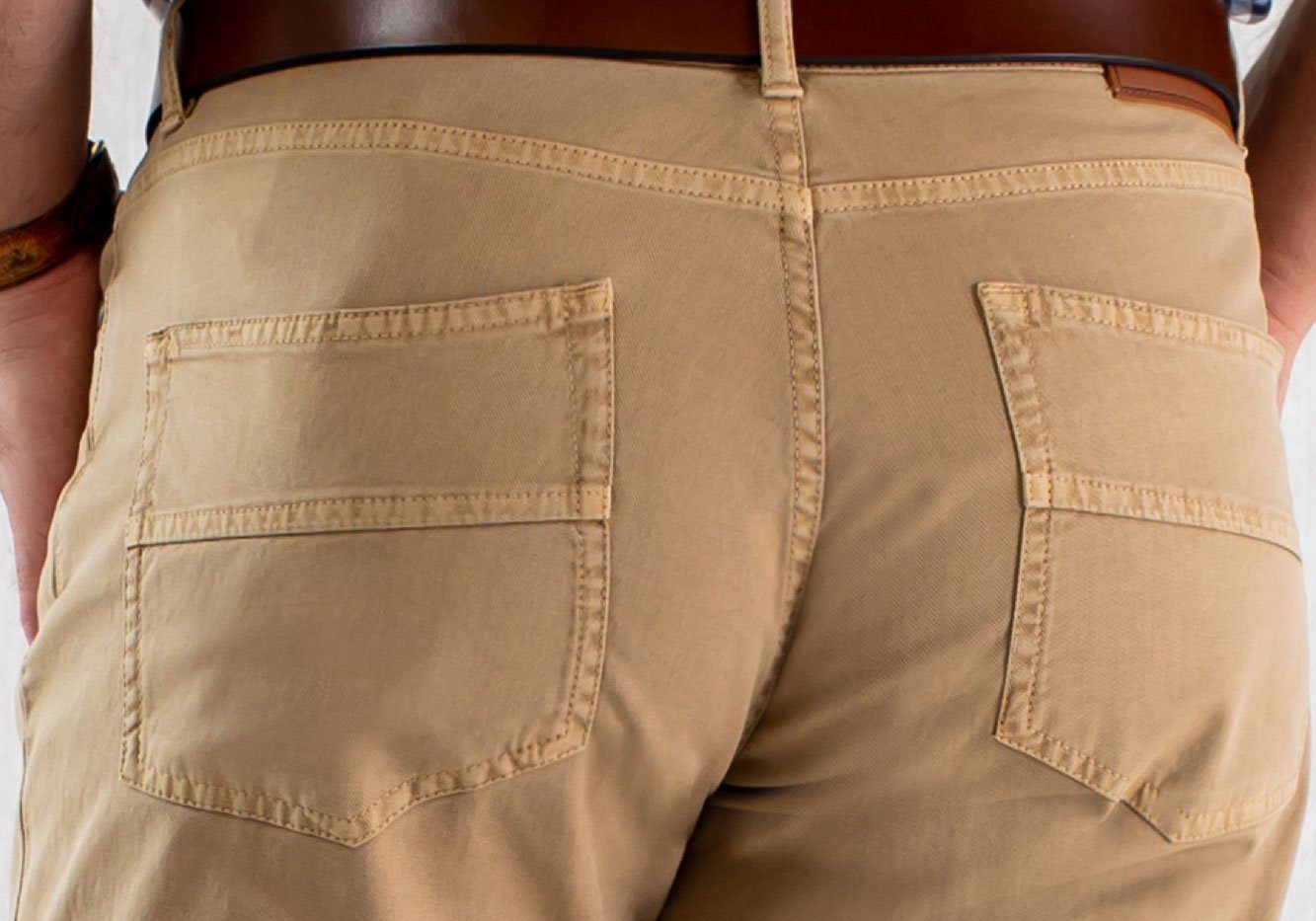 The Sand Franklin 5 Pocket Washed Twill Pant