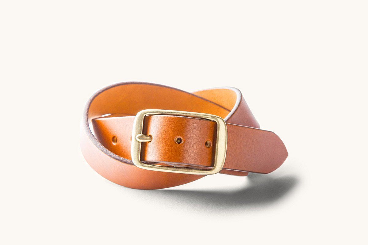 Tanner Goods Saddle Tan Standard Belt