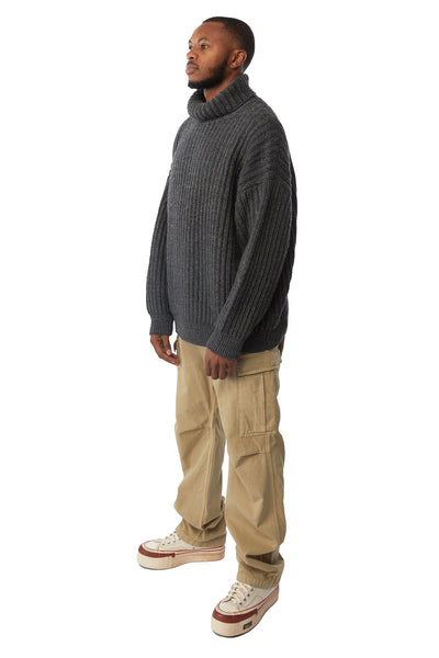 visvim/AMPLUS TURTLENECK KNITNavy） seven-health.com