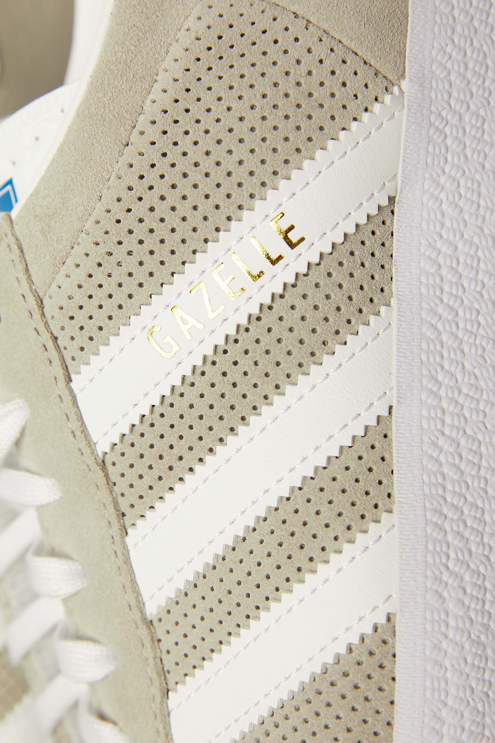 Adidas Gazelle 'Grey/White/Gold'