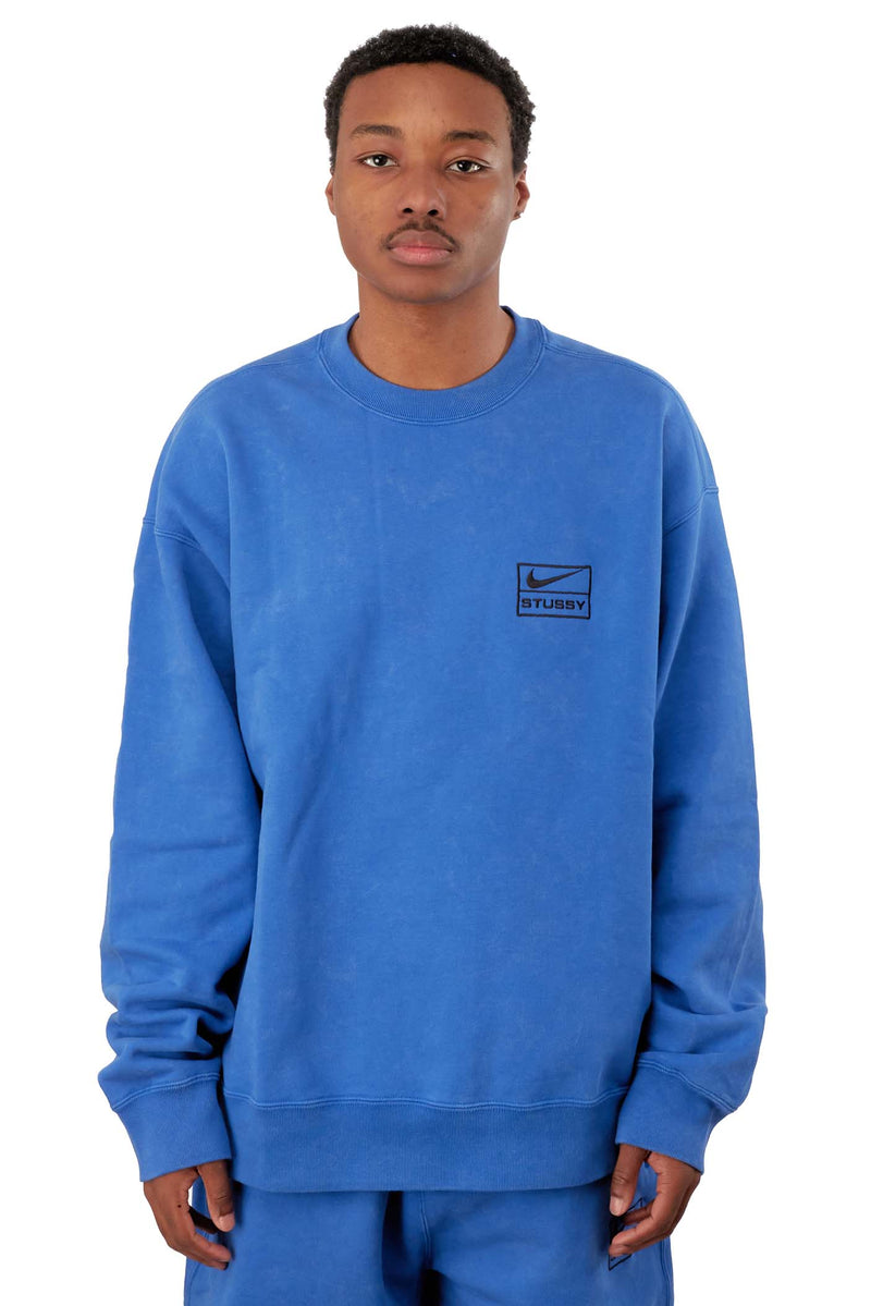 激安超特価 stussy nike Acid Wash Crew Blue ecousarecycling.com