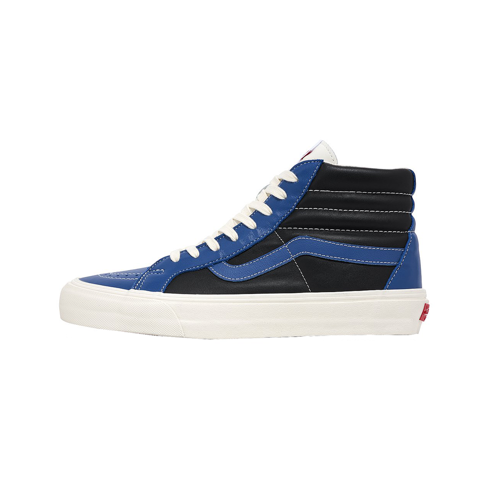 vans sk8 hi black blue