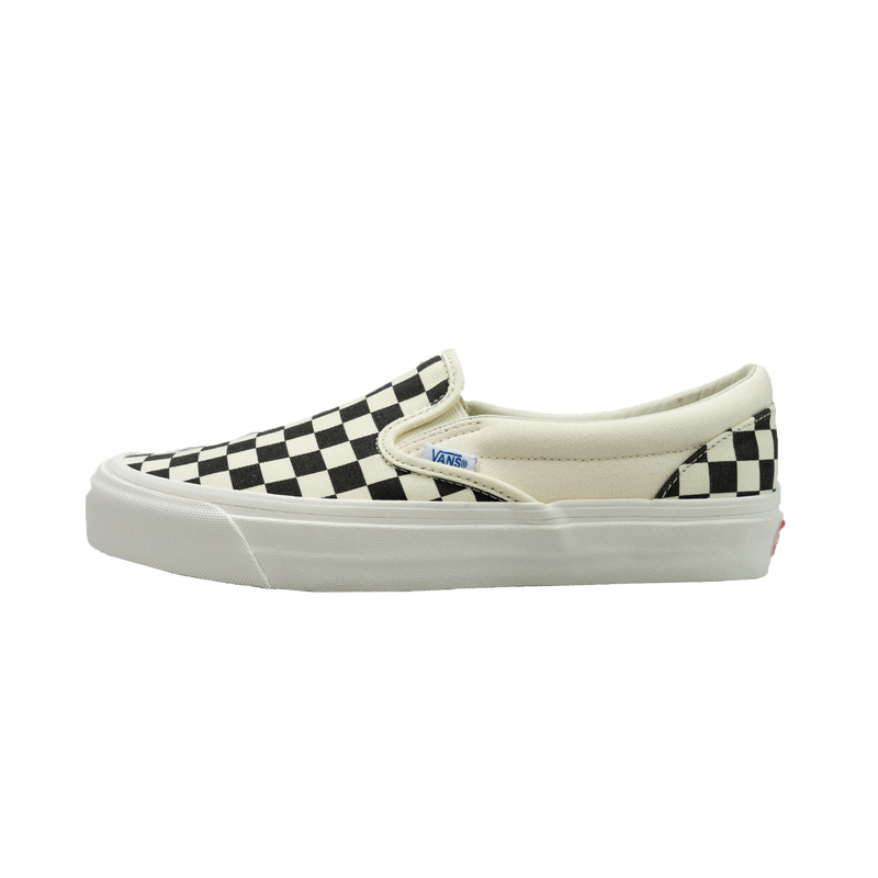 slip on checkerboard vault