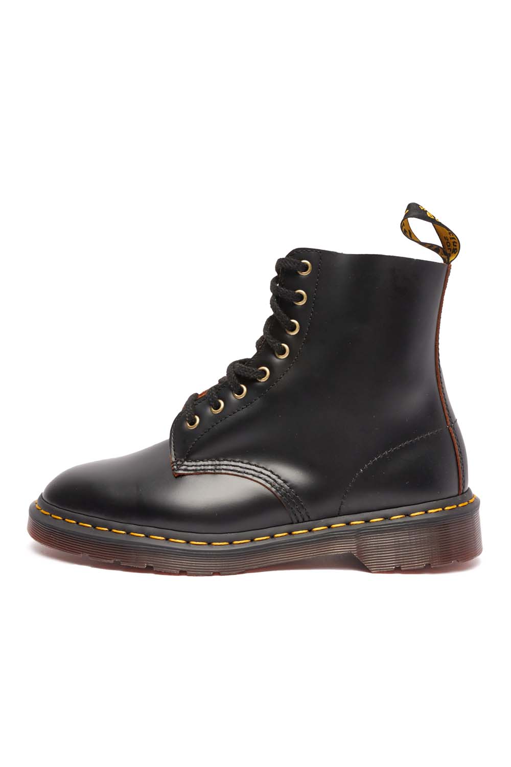 Adiós lote Sandalias Dr Martens Mens 1460 Pascal Shoes 'Black Vintage Smooth' | ROOTED