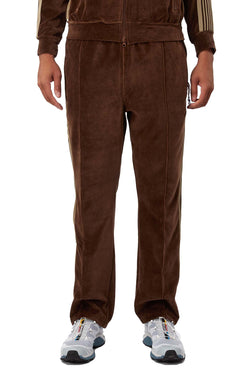 Needles Mens C/PE Velour Narrow Track Pant | ROOTED