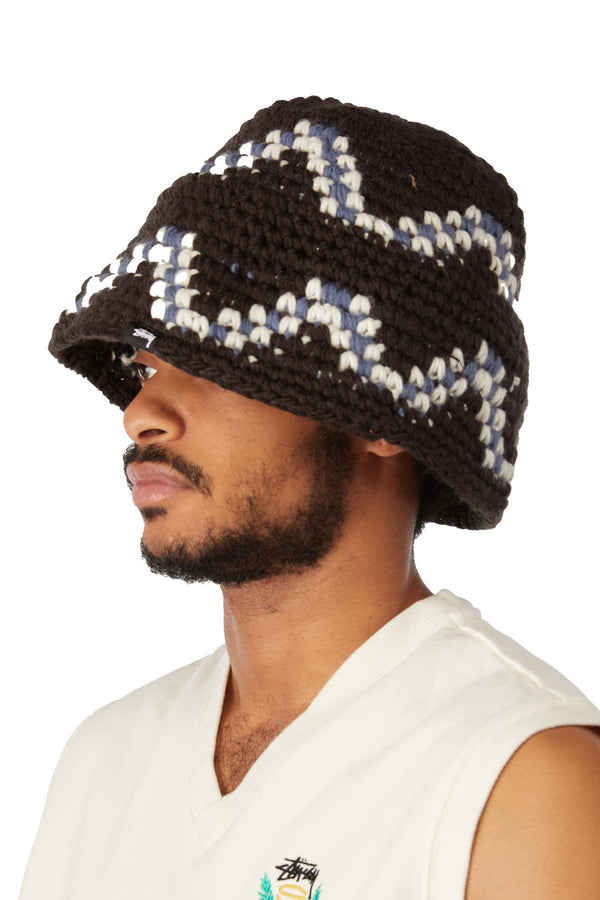 最も信頼できる STUSSY ステューシー GIZA KNIT BUCKET HAT BLACK kids