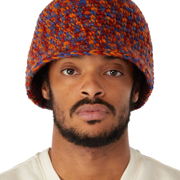 STUSSY 22SS Melange Yarn Knit Bucket Hat 【あすつく】 viraled.ru