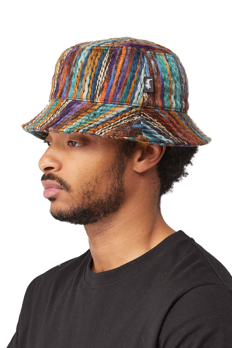 STUSSY Mixed Yarn Stock Bucket Hat バケハ | elchevillage.com