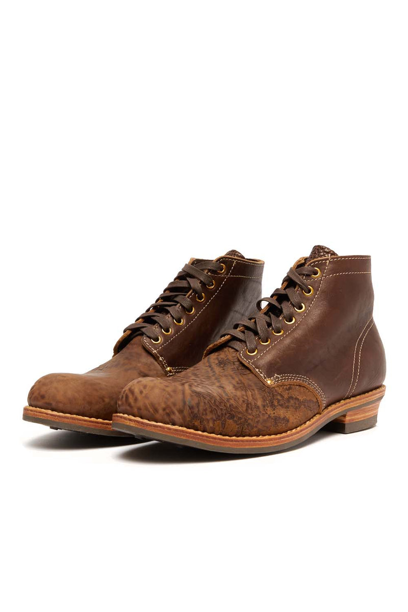 Visvim Mens Brigadier Boots Folk Shoes | ROOTED