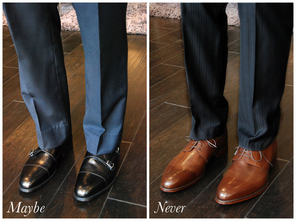 pairing shoes with suits