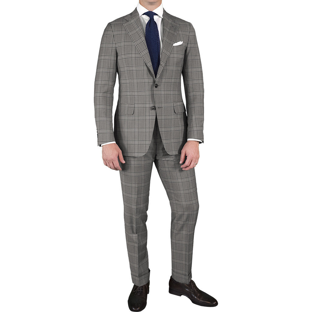 Bold Grey Plaid Sport Coat - Beckett & Robb