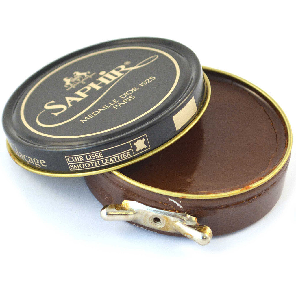 Saphir Dark Brown Wax Polish – Beckett & Robb