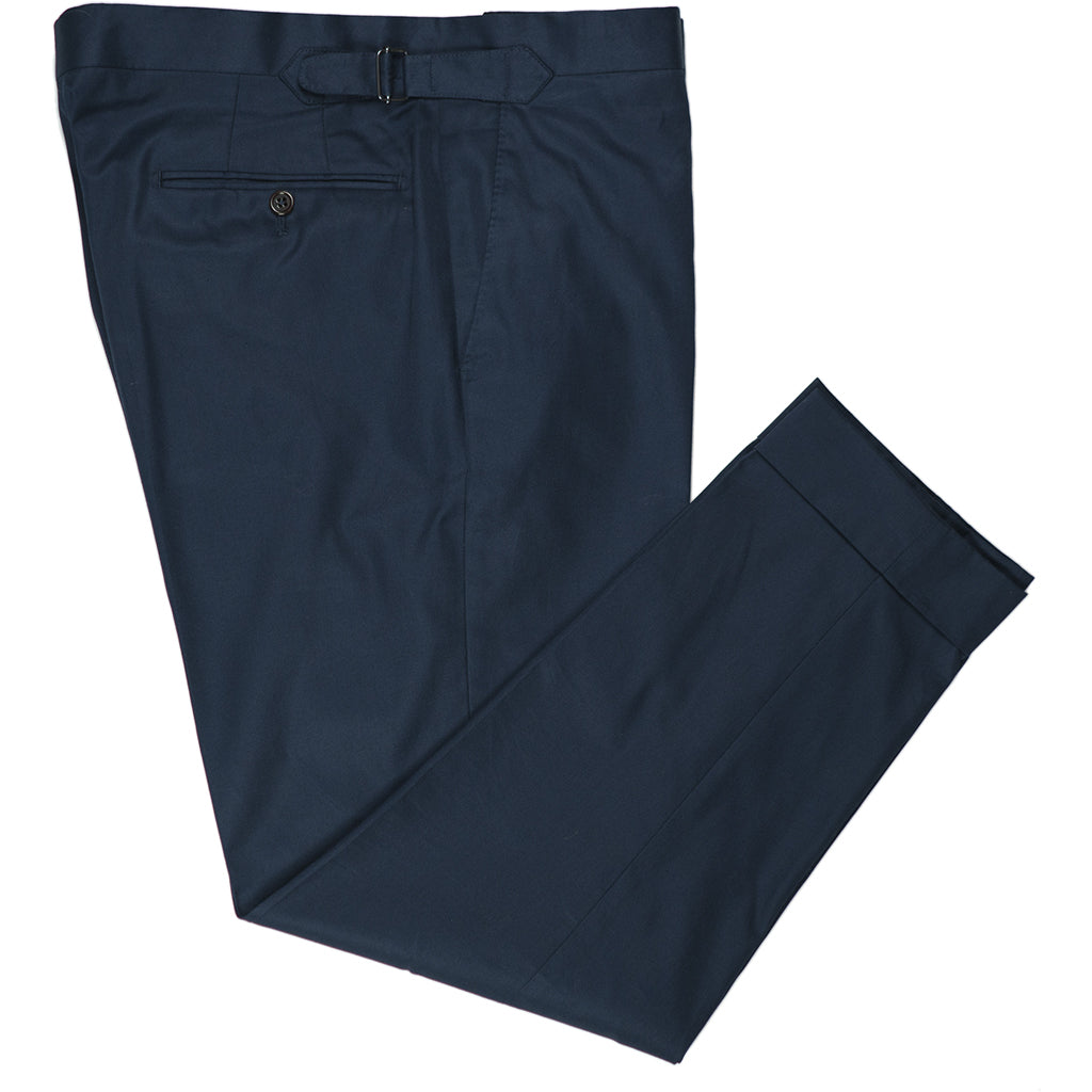 Retro Mens Cotton Naples Suit Pants Casual Trousers Straight High Waist  Slim Fit | eBay