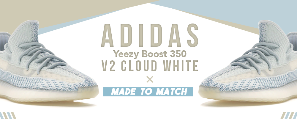 yeezy cloud white outfit