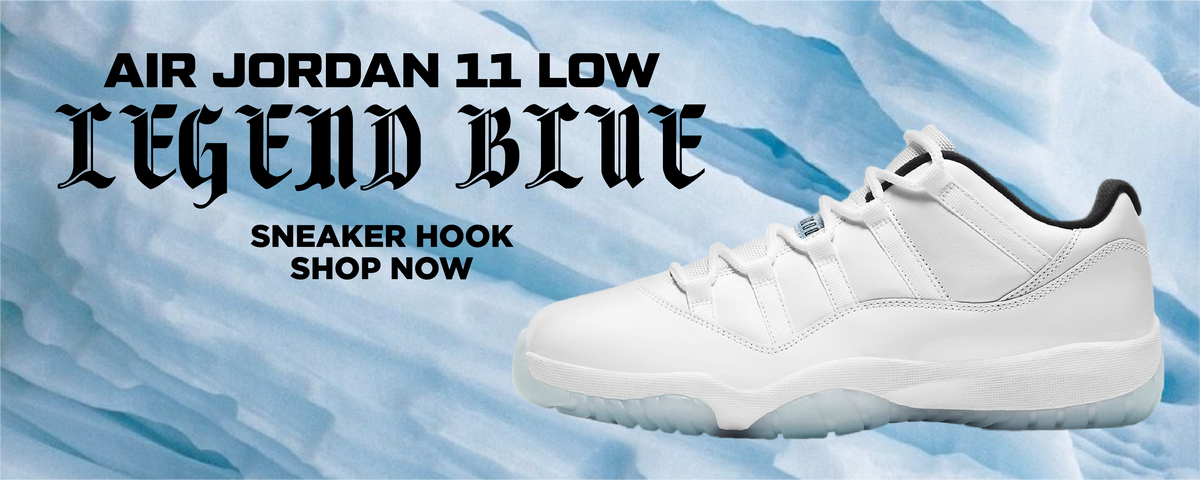 Air Jordan 11 Low Legend Blue Clothing To Match Sneakers Clothing To Cap Swag