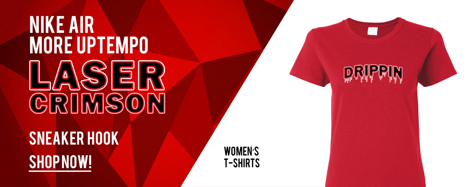 laser crimson shirt