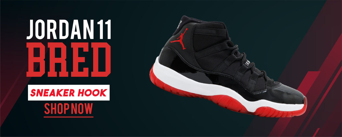 Clothing To Jordan 11 Bred Sneakers – Cap Swag