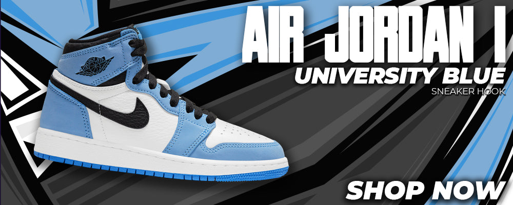 Air Jordan 1 University Blue Clothing To Match Sneakers Clothing To Cap Swag