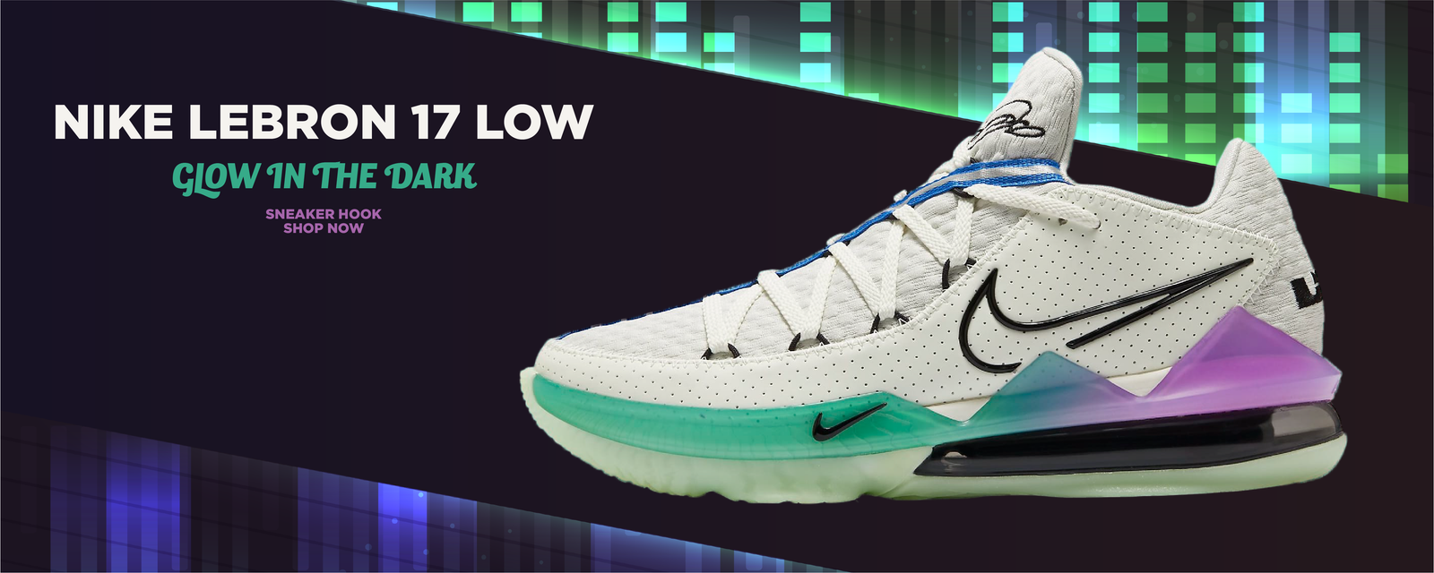 nike lebron 17 low glow in the dark