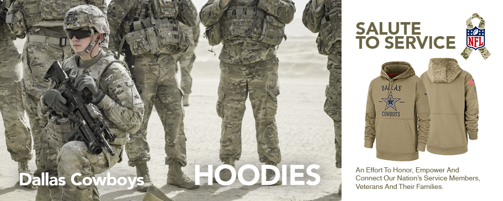 cowboys salute to service hoodie 2019