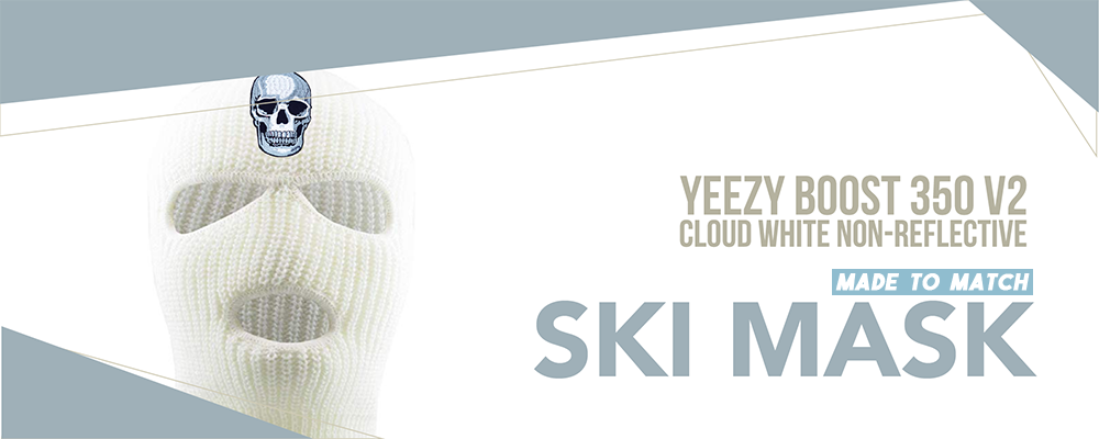 Ski Masks To Match Yeezy Boost 350 V2 Cloud White Sneakers