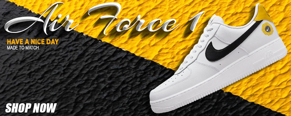 Have A Nice Day AF1s Clothing to match Sneakers | Clothing to match Have A Nice Day AF1s Shoes