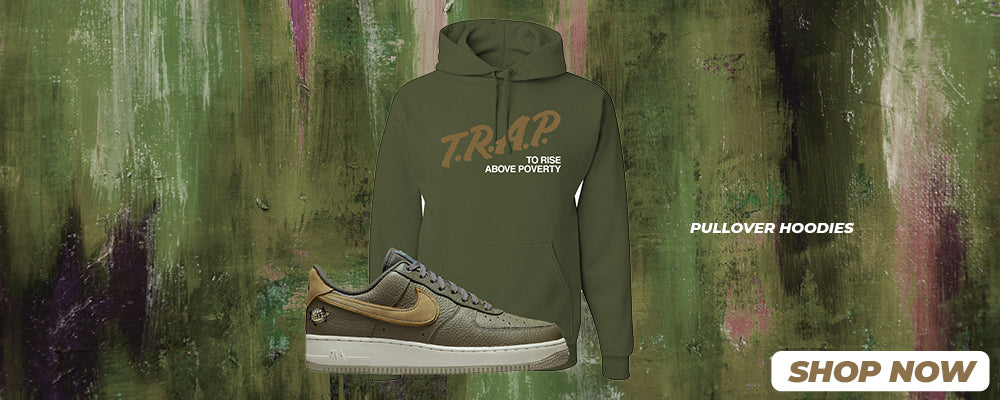 Tortoise Low AF1s Pullover Hoodies to match Sneakers | Hoodies to match Tortoise Low AF1s Shoes