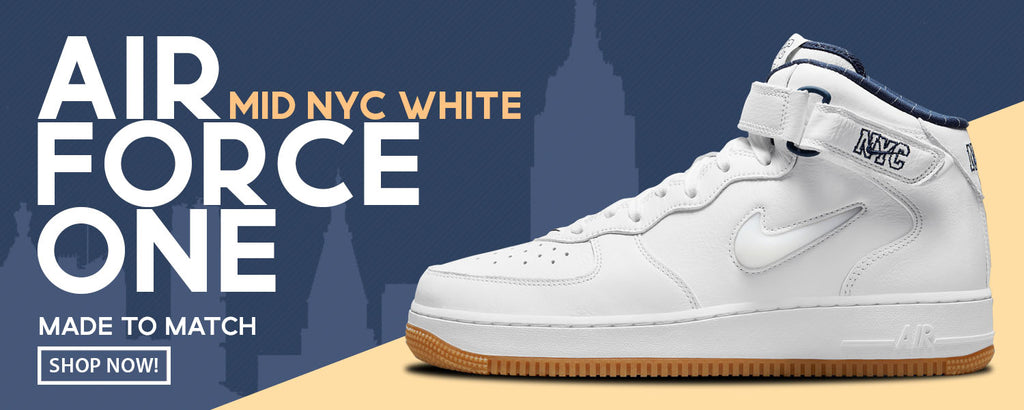White NYC Mid AF1s Clothing to match Sneakers | Clothing to match White NYC Mid AF1s Shoes