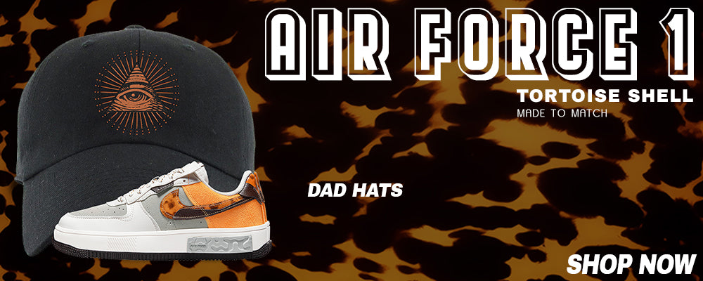 Tortoise Shell AF 1s Dad Hats to match Sneakers | Hats to match Tortoise Shell AF 1s Shoes
