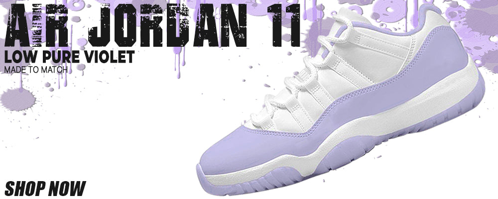 Pure Violet Low 11s Clothing to match Sneakers | Clothing to match Pure Violet Low 11s Shoes