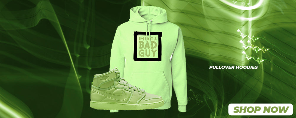 Neon Green KO 1s Pullover Hoodies to match Sneakers | Hoodies to match Neon Green KO 1s Shoes