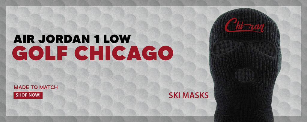 Chicago Golf Low 1s Ski Masks to match Sneakers | Winter Masks to match Chicago Golf Low 1s Shoes