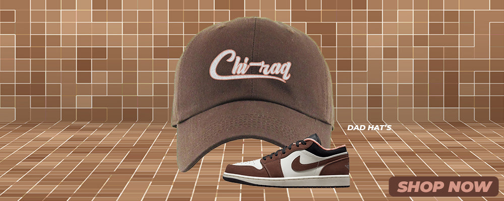 Mocha Low 1s Dad Hats to match Sneakers | Hats to match Mocha Low 1s Shoes