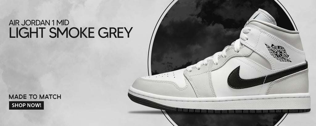 Light Smoke Grey Mid 1s Clothing to match Sneakers | Clothing to match Light Smoke Grey Mid 1s Shoes