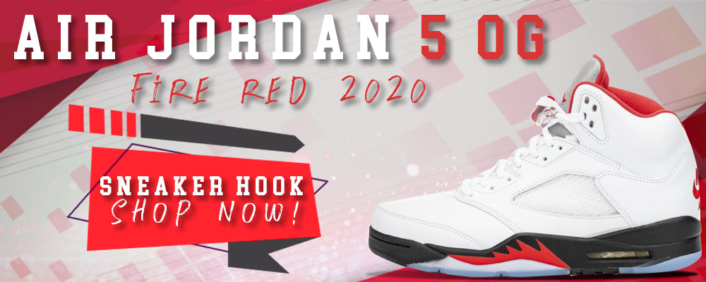 Jordan 5 OG Fire Red Clothing to match Sneakers | Clothing to match Air Jordan 5 OG Fire Red Shoes