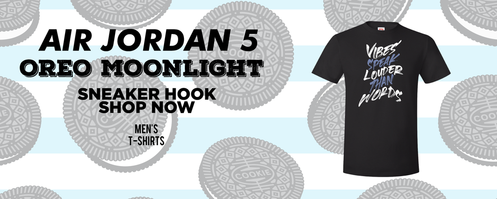 Oreo Moonlight 5s T Shirts to match Sneakers | Tees to match Oreo Moonlight 5s Shoes