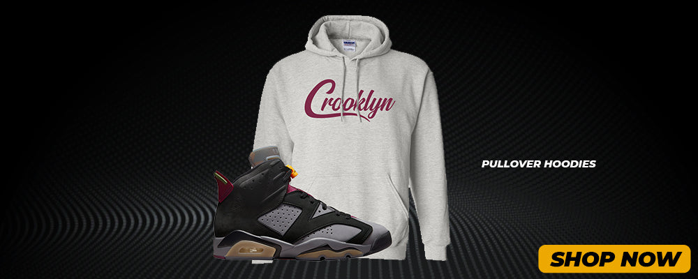 Bordeaux 6s Pullover Hoodies to match Sneakers | Hoodies to match Bordeaux 6s Shoes