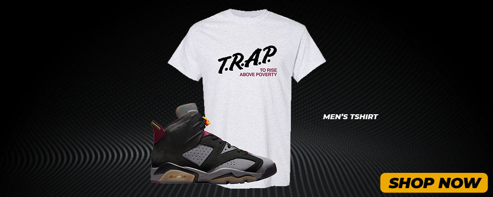Bordeaux 6s T Shirts to match Sneakers | Tees to match Bordeaux 6s Shoes